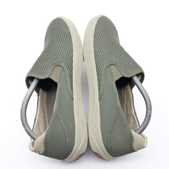 Olukai Lae'Ahi Mesh Green Textile Comfort Shoe Men's US Size 9 Casual Slip On - Picture 6 of 9